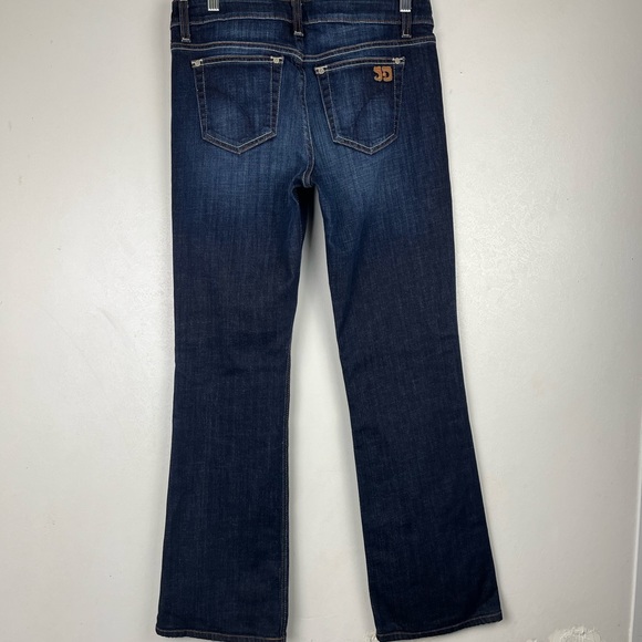 Joe’s Jeans Womens Muse Bootcut Jeans Sz 29 Dark Blue Wash Mid Rise Full Length - Picture 5 of 10